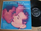 Dinah Washington LP Music For A First Love ORIG