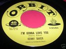 Rockabilly 45 KENNY BAKER Gonna Love You ORBIT 541 NM