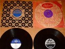 4 50's ROCK & R&B 78's GENE VINCENT MOONGLOWS MONOTONES
