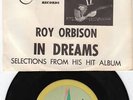 ROY ORBISON - SCARCE PROMO ONLY EP FOR THE IN DREAMS LP