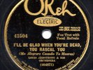 Louis Armstrong on Okeh 41504  Exc