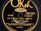 Louis Armstrong on Okeh 41442  Exc-