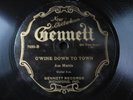 ASA MARTIN G'Wine Down To Town Gennett 7050 EE+