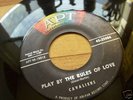 CAVALIERS DOO WOP ON THE APT RECORD  LABEL #45- 25004