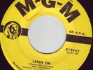ROCKABILLY ORIGINAL RON HARGRAVE *LATCH ON*US MGM 1957