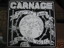 CARNAGE may the farce be with you RARE WALES PUNK LP 80