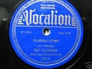 ROY ELDRIDGE ORCHESTRA 'FLORIDA STOMP' VOCALION E+