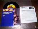 THE BEATLES  LADY MADONNA PIC SLV 45 + FAN CLUB APP.