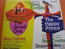 BING CROSBY THE SMALL ONE & THE HAPPY PRINCE LP