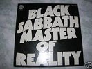 RARE LP BLACK SABBATH MASTER OF REALITY JAPAN PROMO
