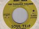 rare northern soul 45 FABULOUS BALLADS right track  ??