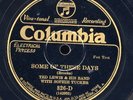 Ted Lewis w/Sophie Tucker on Columbia 826-D STORE STOCK