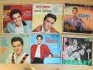 6 Elvis Presley 45 Records With Picture Sleeves