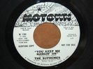 45 PROMO THE SUPREMES MOTOWN 1101 YOU KEEP ME HANGIN ON