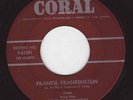 IVAN & BUDDY HOLLY 45 FRANKIE FRANKENSTEIN/THAT'LL BE A