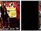 AC/DC Summer Jam '78 Live Chicago White Vinyl LP +Bonus