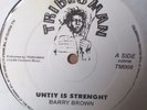 BARRY BROWN - Unity is Strength /Drummer Benji - Higher