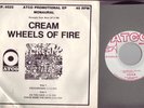 CREAM Wheels Of Fire RARE Atco WLP EP pic sleeve psych