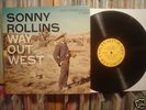 SONNY ROLLINS - Way Out West - 1st Press - D1 Stampers