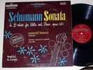 ENESCO - VIOLIN - SCHUMANN SONATA - REMINGTON 10 INCH
