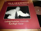 MPS LUDWIG HOELSCHER KURT RAPF HINDEMITH WERKE WIE NEU