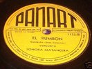 CONJ.SONORA MATANCERA-EL RUMBON-PANART 1122 -(1366)