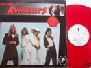 The RUNAWAYS Rare  RED COLOURED VINYL LP  Ltd Ed