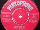 THE BEATLES  Love Me Do 7'' RED PARLOPHONE UK 45