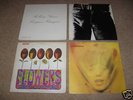 ROLLING STONES vinyl x4 orig 1st Flowers, Goat, Beggars