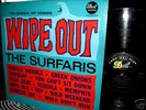 60's MONO Orig    THE SURFARIS   WIPE OUT   Surf Garage