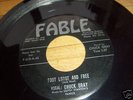 CHUCK GRAY ROCKABILLY ON THE FABLE REC  LABEL #45-F-618