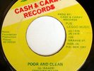 rare Jamaica Reggae 45 GREGORY ISAACS poor & clean