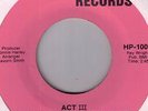 Act III TO-DAY I WANT TO STAY rare soul 45 x-over Hear