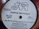 CURTIS MAYFIELD ( TELL ME, TELL ME) 1979 RSO PROMO