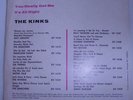 The Kinks  S vogue D 60s  You Really Got Me rare PS Ib