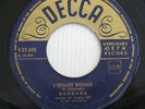 Barbara son 1er 45 tours Decca 1955 