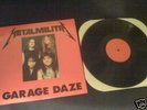METALLICA GARAGE DAZE METAL MILITIA LP EX+