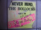 SEX PISTOLS RARE SIGNED RECORD PUNK NEVER MIND THE BOLL