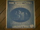 THE WHO live Lp collector's item CBM original 