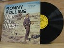 Sonny Rollins Contemporary 3530 jazz Lp Way Out West DJ