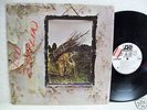 LED ZEPPELIN IV RARE 71 US STEREO WHITE LABEL PR0M0 LP