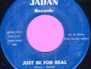 JOHNNY MOORE Just Be For Real RARE NORTHERN SOUL R&B 45