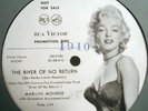 21) 78 RPM  MARILYN MONROE  RCA VICTOR PIC LABEL PROMO