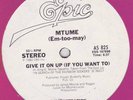 MTUME - GIVE IT ON UP (IF YOU WANT TO) Rare WLP LISTEN