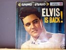 ELVIS IS BACK German Pressing Original EX Cond.LSP 2231