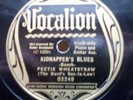 Peetie Wheatstraw--Kidnapper's Blues--Vocalion 03249  E