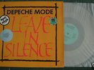 Depeche mode Leave in silence. Clear vinyl. Mint cond.