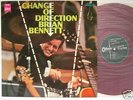 BRIAN BENNETT JAPAN RED VINYL SHADOWS CHANGE OF DIRECTI