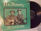 The Delmore Brothers In Memory vol1 Original king label