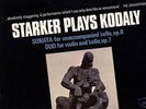 STARKER KODALY SOLO CELLO DUO SAGA U.K.